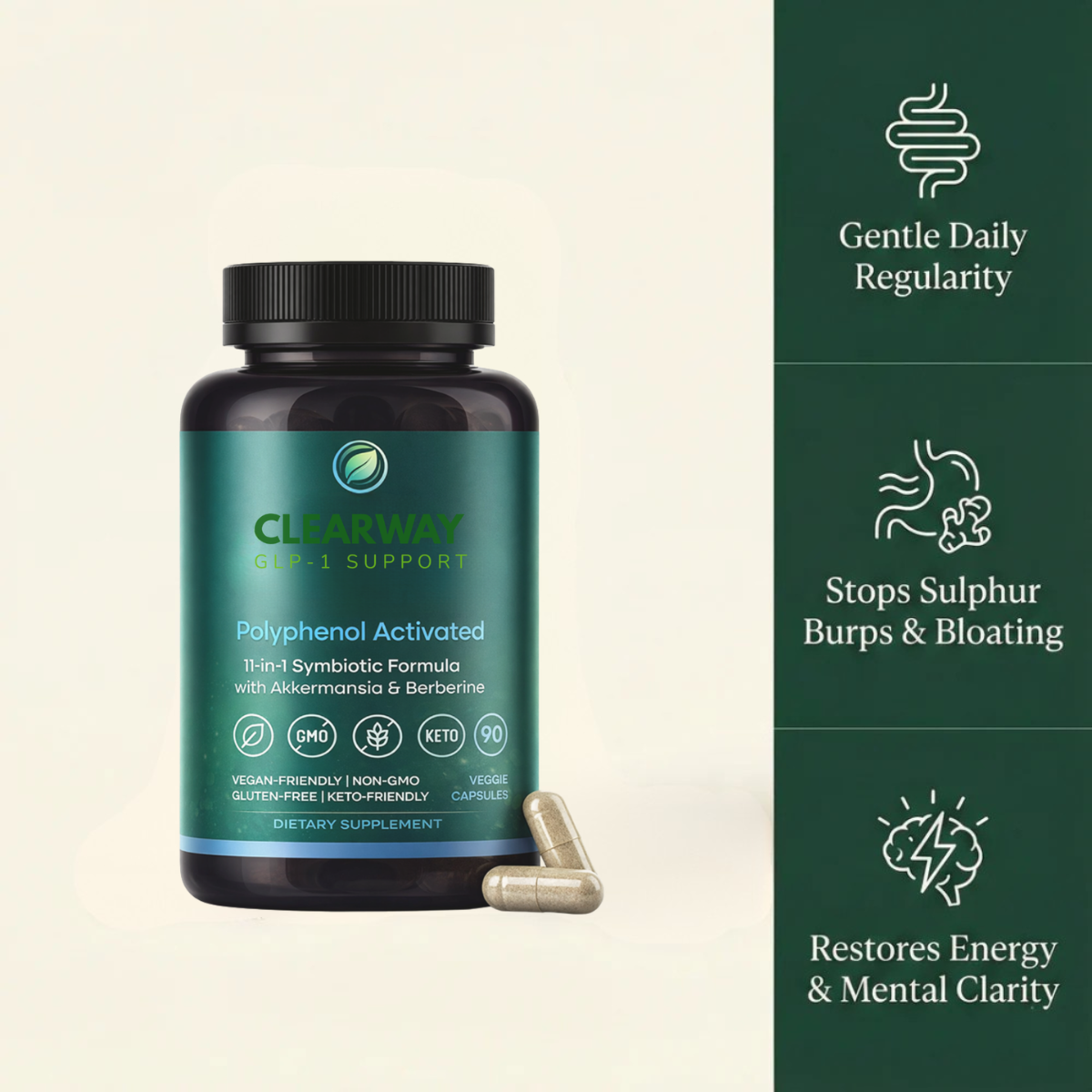 GLP-1 Side Effects Don't Have to Be the Price You Pay for Results.